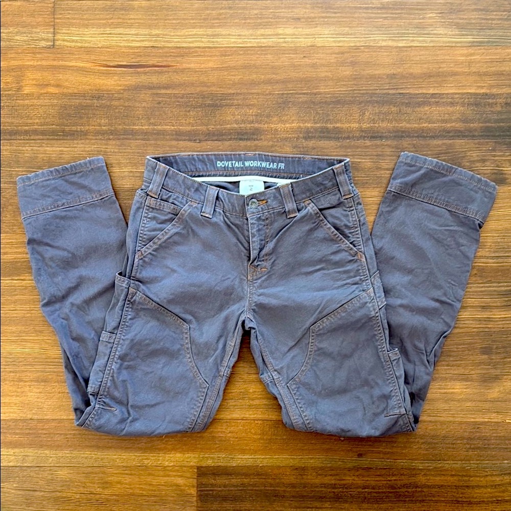 Dovetail Workwear Britt Utility Grey Flame Resistant Pants